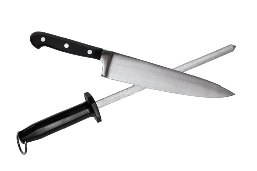 Wetzstahl regelmäsig verwenden